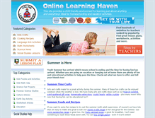 Tablet Screenshot of learninghaven.com